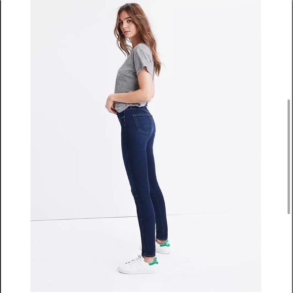 Madewell 10" High Riser Blue Jeans 31 - Picture 12 of 13